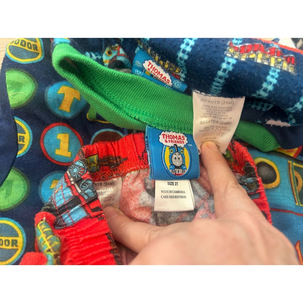 Toddler Pajama Sets Bundle Size 2T Thomas & Friends & Toy Story - Picture 3 of 5